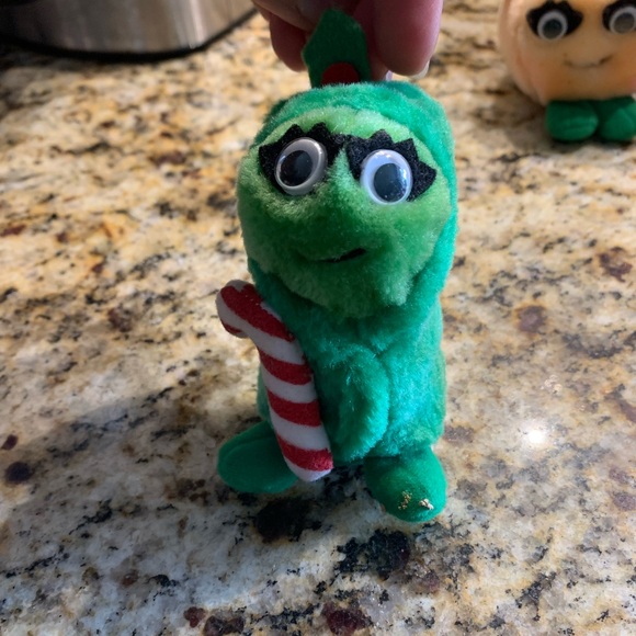 1991 Kitschy plush Christmas Yumkins by Del Monte Fruit and veggies - Picture 2 of 12